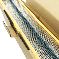 100Pcs 1/4w Metal Film Resistor 1% 10 ohm - 2.2M Ohm 1R 10R 100R 220R 1K 10K 100K Resistance - Image 5