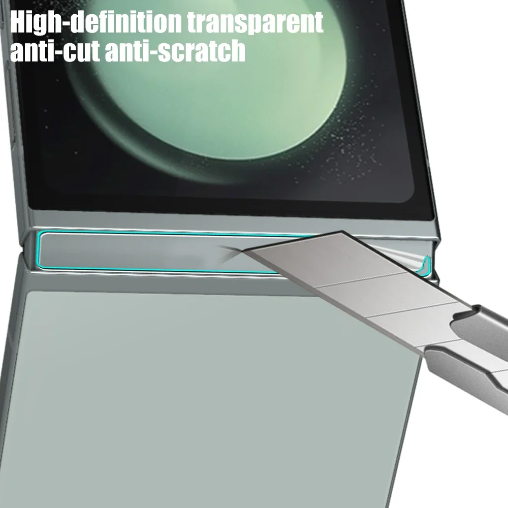 Premium Middle Hinge Hydrogel Film, Anti-Scratch Sticker for Foldable Phones (1-10 Pack)
