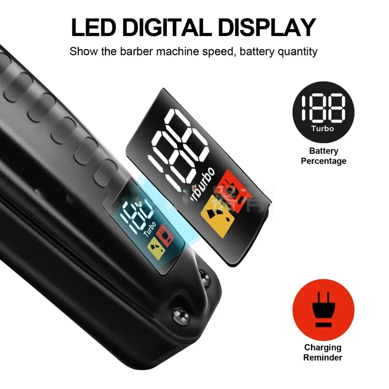 1578 Trimmer za moške Električni strižnik za brado Brezžični Profesionalni Strižnik za Haircut Hine Polnilni_voghion.com