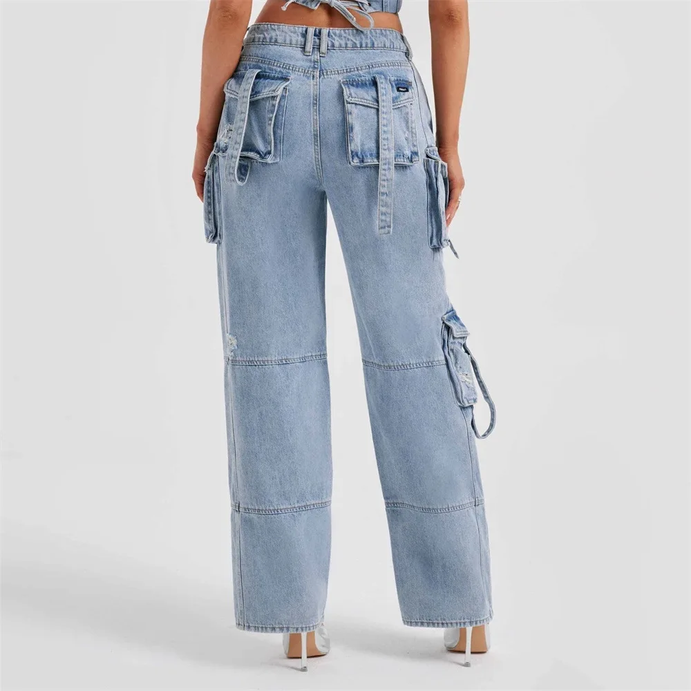 JEANS WRANGLER RELAXED Fit gamba dritta neri/scuri denim da uomo