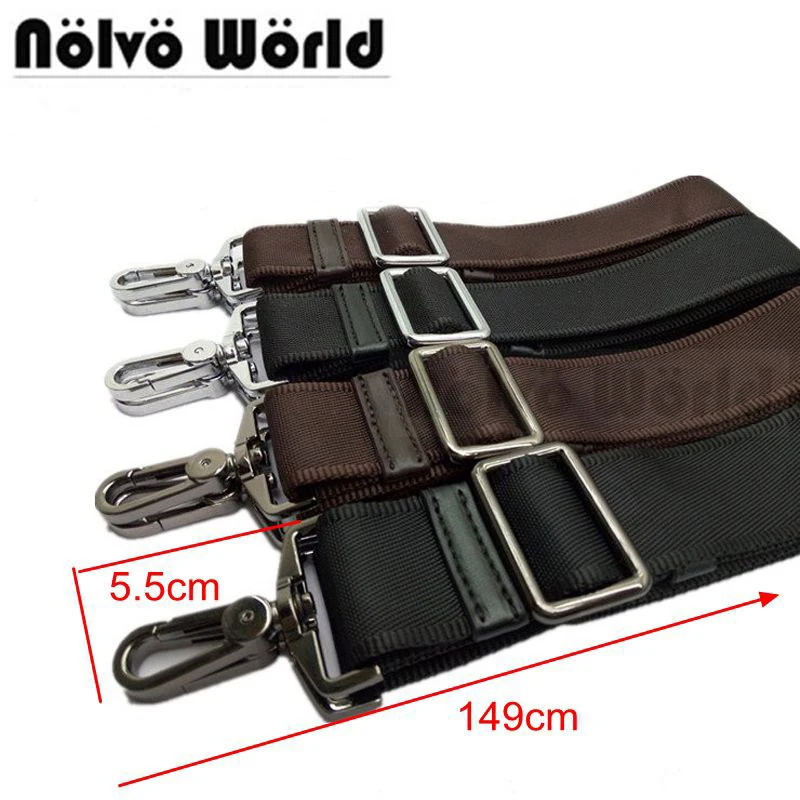 2 size powerful hook 31mm 38mm wide nylon belt strap men bags long shoulder man laptop bag straps accessories |