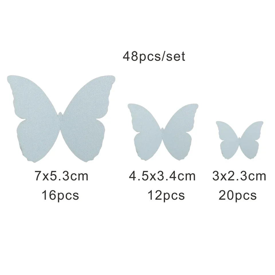 Pegatinas Decorativas Azul Mariposa Cumpleaños Fiesta Pegatinas O Etiquetas  De Favor, Decoraciones De Cumpleaños De Mariposa, Fiesta De Cumpleaños De  Mariposa Favor Etiquetas - España Pegatinas Pared, image size:960x960