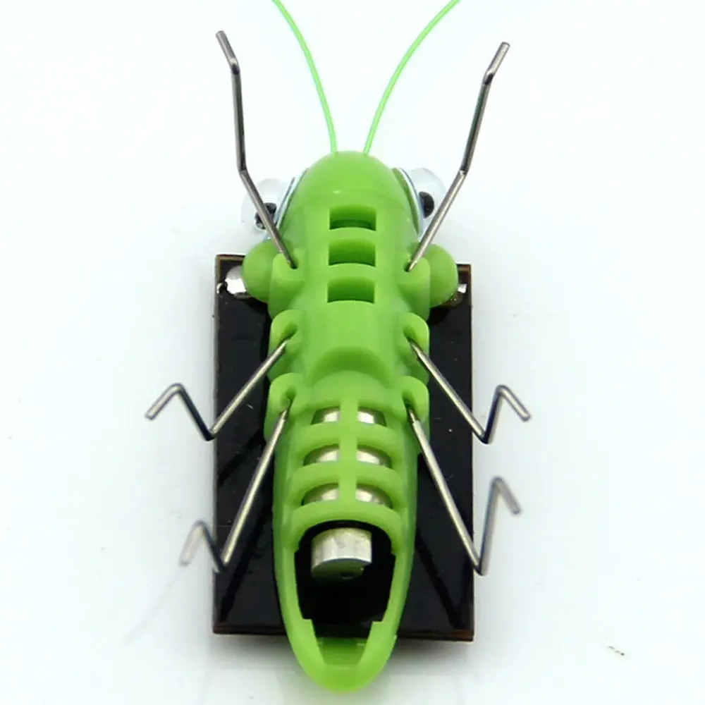 Solar Grasshopper Toy Puzzle Children Selected Gift Simulation Insect Gift Boys And Girls Science Education Funny Moving Toy Kid - Image 6