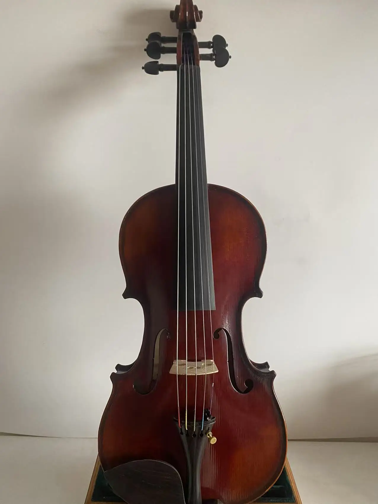 Advanced 5 strings Violin,Good sound Stradi Model flamed maple back spruce top