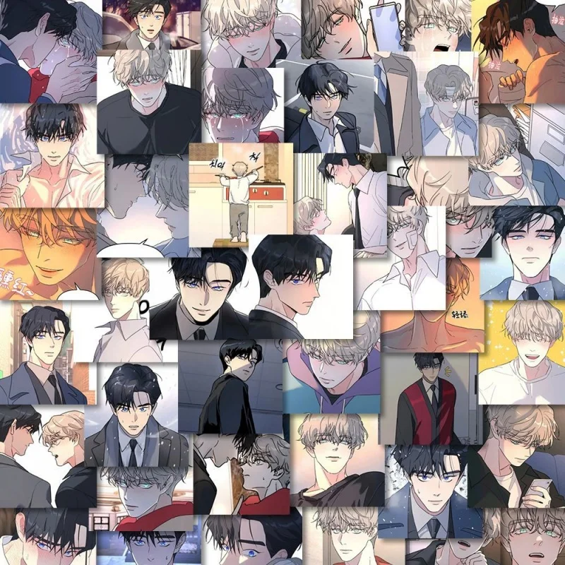 

120Pcs/Set Korean Manhwa A Tree Without Roots/Kwon Hee-seo DIY Waterproof Phone Decorative Cute Stickers