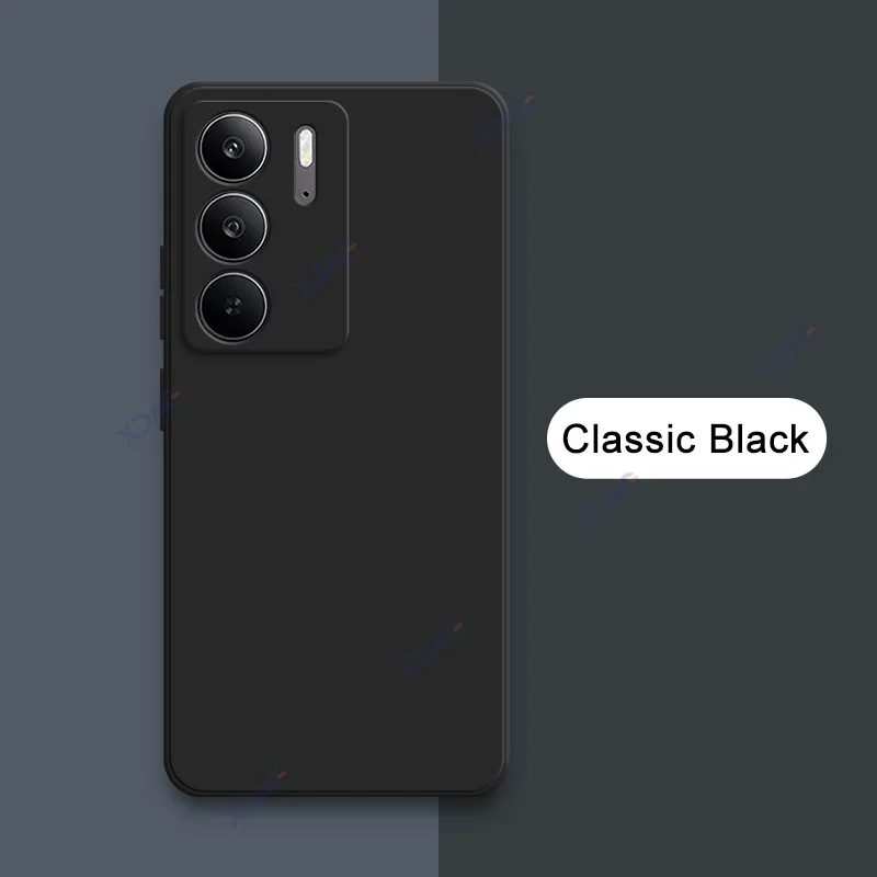 Enhanced Liquid Silicone Shockproof Phone Case - Soft Protective Anti-Drop Cover