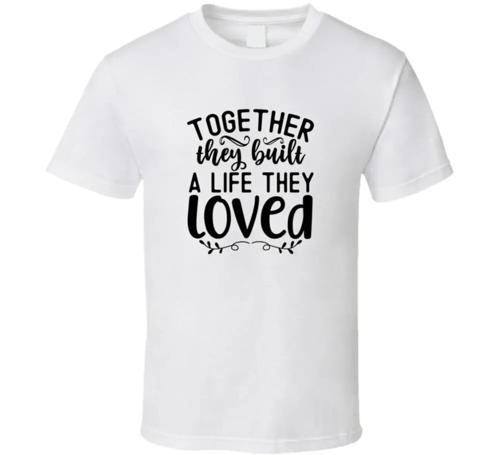 

Футболка для свадьбы, годовщины, 100% хлопок, с коротким рукавом