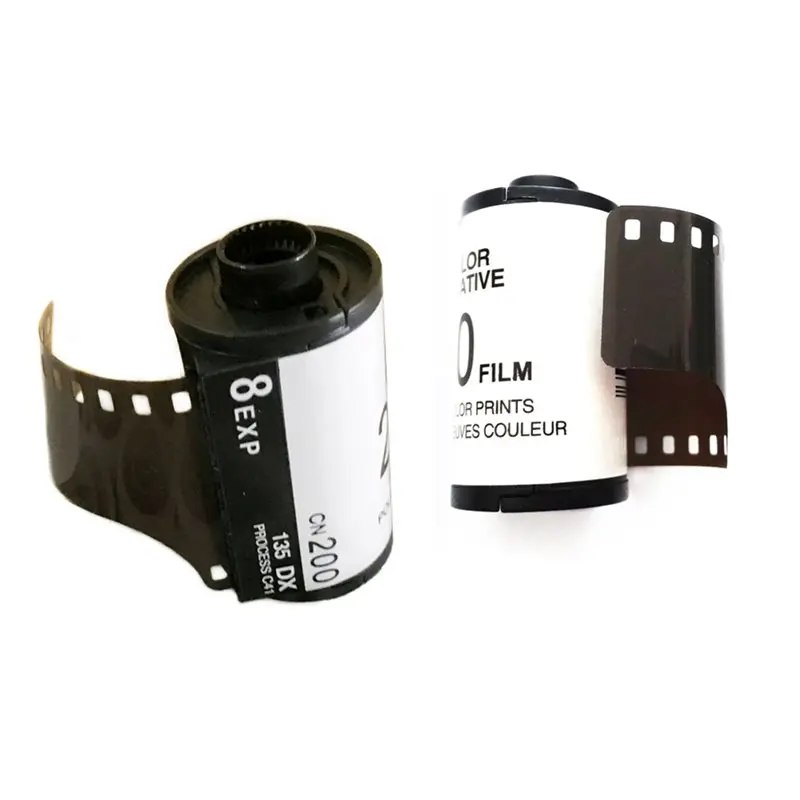 X53A-35Mm 카메라 8장 노출 필름 초보자 가이드 ISO 400 타입-135 컬러 필름 컬러풀 네거티브 카메라 필름