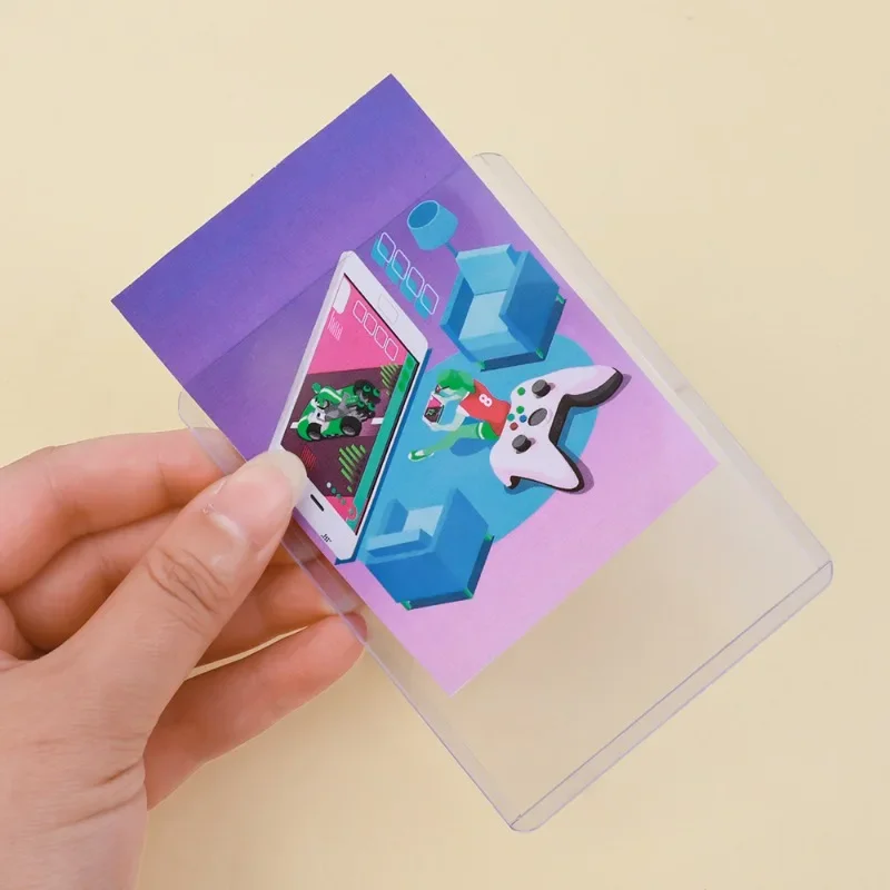 3"x4" Hard Plastic Card Sleeves Waterproof Collector Card Holder Protectors cover Trading Cards Sports Baseball 1-25pcs card holder card protector idol card protector