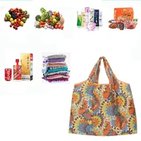 Versatile Folding Shopping Bag, Large Capacity Travel Tote Bag, Fashion Reusable Grocery Bag - Image 6