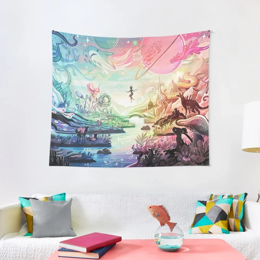 

Vivid Dreaming (Full/Center Version) Tapestry On The Wall Carpet Wall Wall Mural Tapestry