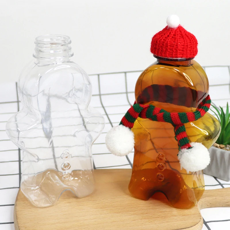 GINGERBREAD MAN MAPLE SYRUP HOLIDAY BOTTLE