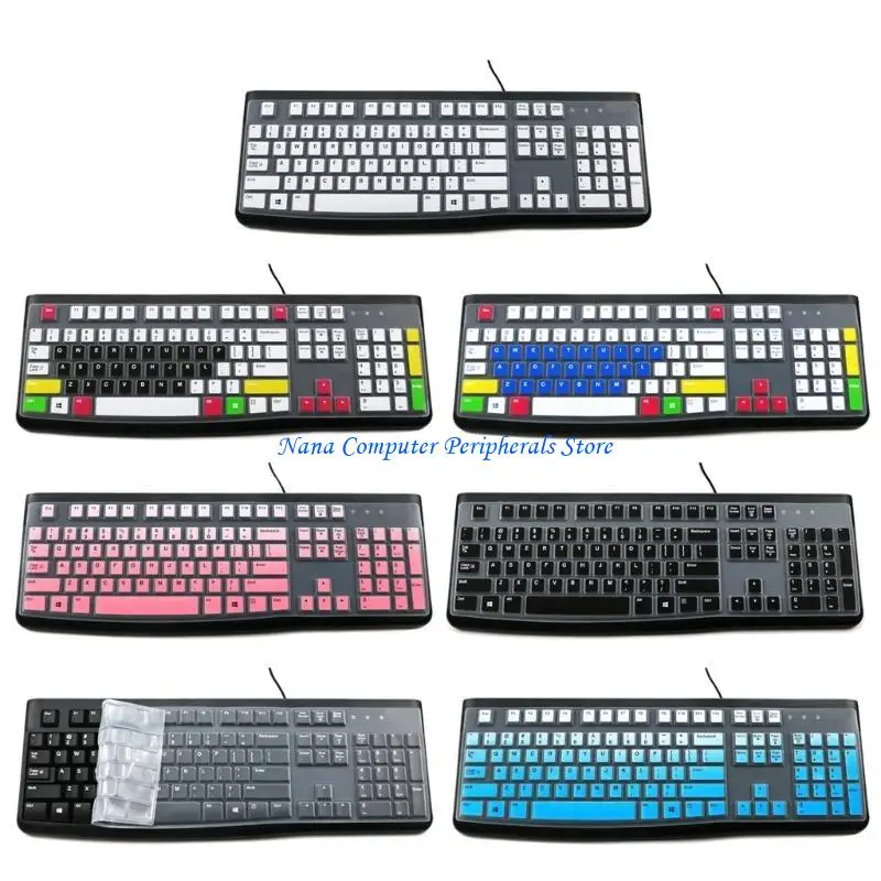 Waterproof Silicone Ergonomic Keyboard Protector Skin Replacement