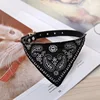 Cheaper Cat Dog Collar Triangle Scarf for Small Medium Dogs Ethnic Print Pet Bandanas Yorkshire Gotas mascotas Grooming Products 4