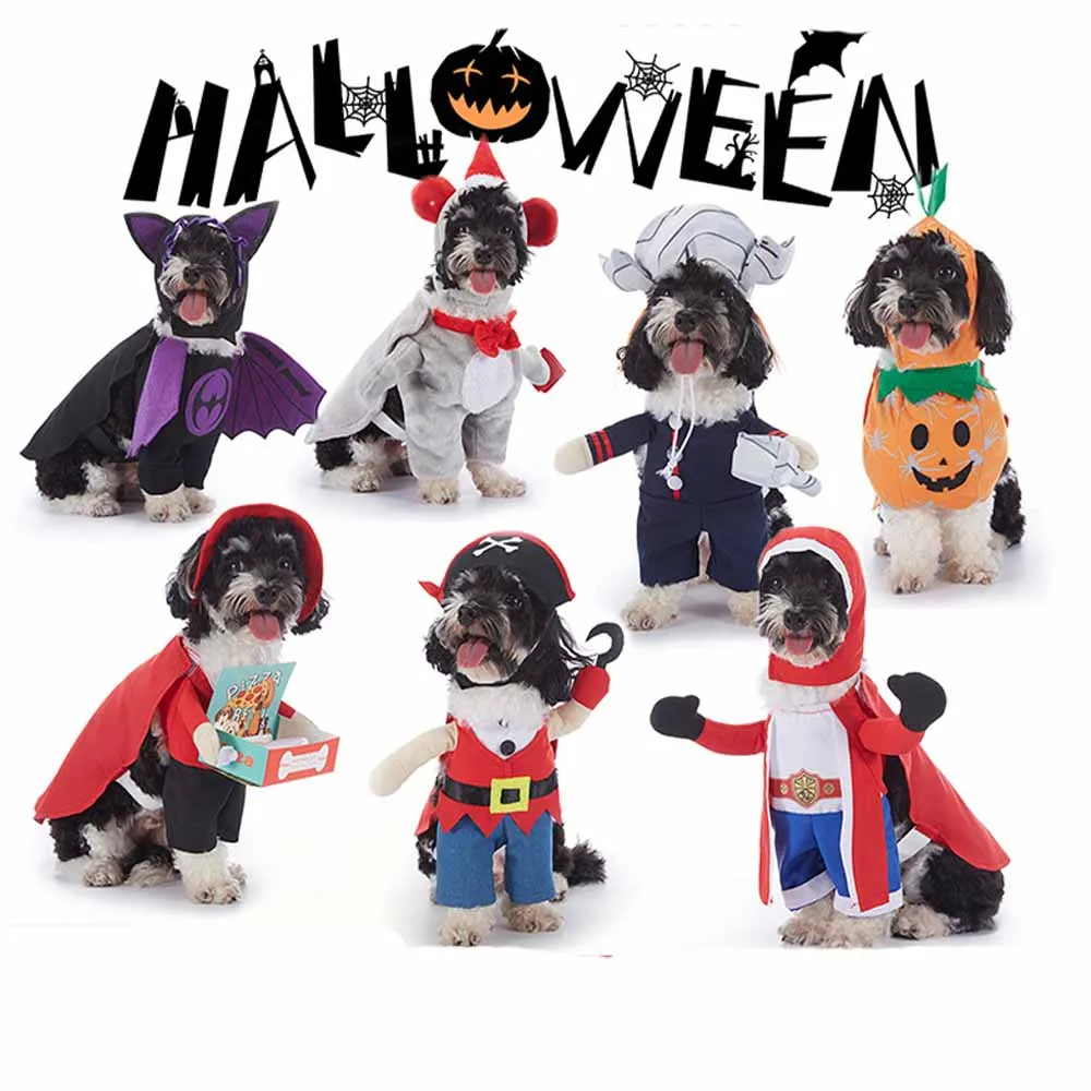 Halloween Pet Costume with Hat 1