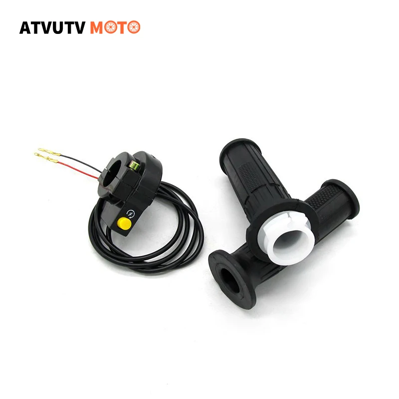 22Mm Motorcycle Twist Throttle Handle Grip With Start Switch For 50Cc 70Cc 90Cc 125Cc 150Cc 250Cc Atv Dirt Quad Pit Bike