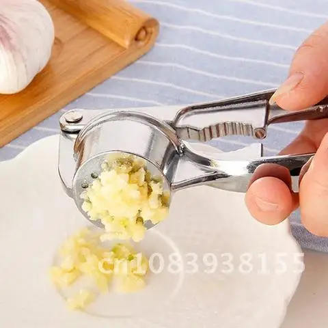 

Stainless Steel Kitchen Multifunction Garlic Press Crusher Cooking Ginger Squeezer Masher Handheld Ginger Mincer Tools Imitating