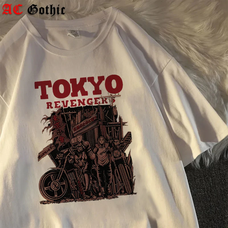

Streetwear Tops Women T Shirt Anime Tokyo Revengers Printed Tshirt Casual Short Sleeve Summer Oversized T Shirt Female Clothing