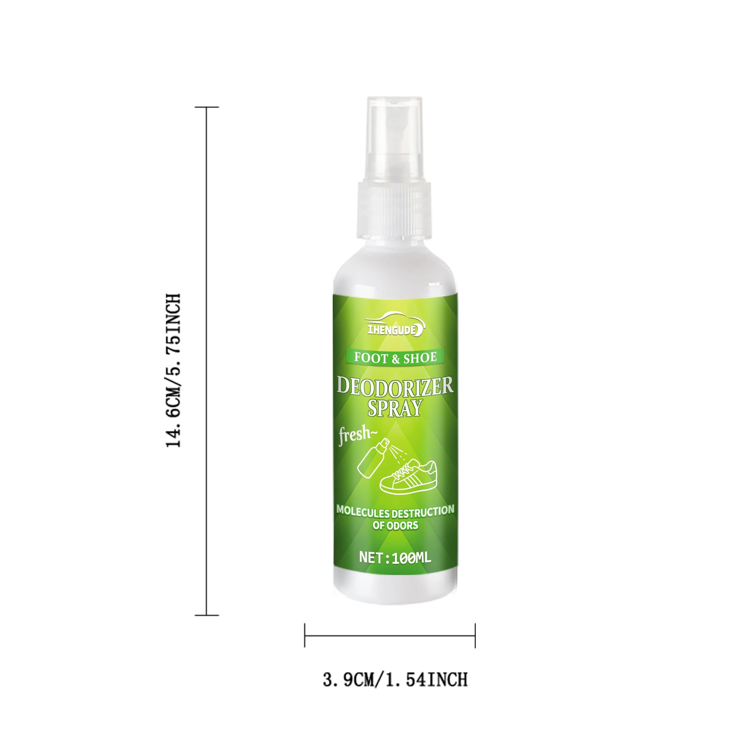 Spray Deodorante per Scarpe, Rapido ed Efficace, Rinfrescante, Rimozione Duratura degli Odori, Adatto per Scarpe Sportive, Fitness, Viaggi e Uso Domestico - immagine 5