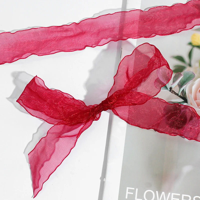 5yard Jute Burlap Ribbon Wrapping Packaging Gift Ribbon Bow DIY