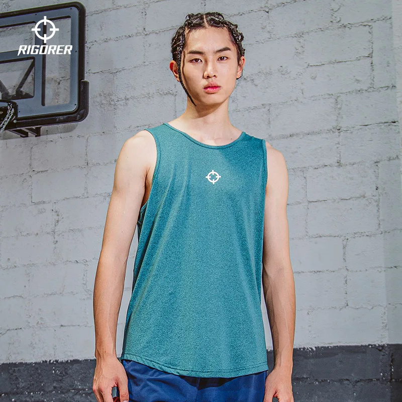 Basketball Vest Training Running Sports Fitness Quick-drying Loose Solid Color Sleeveless Top Men's Summer Waistcoat basketball jerseys men sport tees