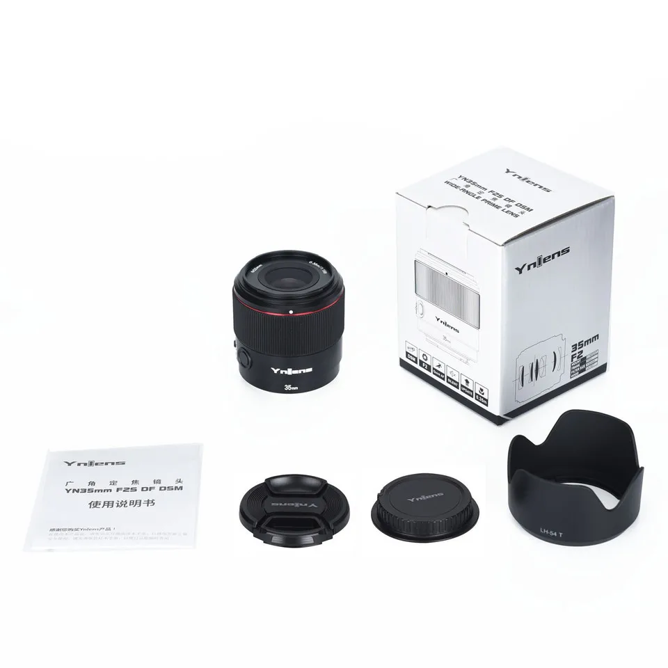 E 마운트 A7II A6600 A6500 A9 A7RII용 용누오 YN35mm F2S DF DSM AF MF 포커스 모드 대구경 카메라 렌즈 YN 35mm