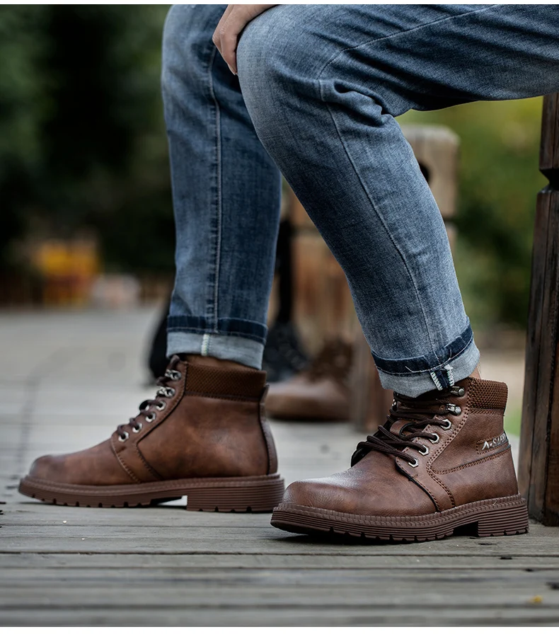 Unisex-Sicherheitsschuhe, Stahlkappe, Turnschuhe, pannensicher, bruchsicher, unzerstörbare Schuhe, Bauarbeitsschuhe, rutschfeste Turnschuhe – Detail 19
