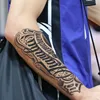 1Pc Handwritten Font Arm Waterproof Temporary Tattoo, Long-Lasting 1-2 Weeks, Realistic Semi-Permanent Fake Tattoo 2