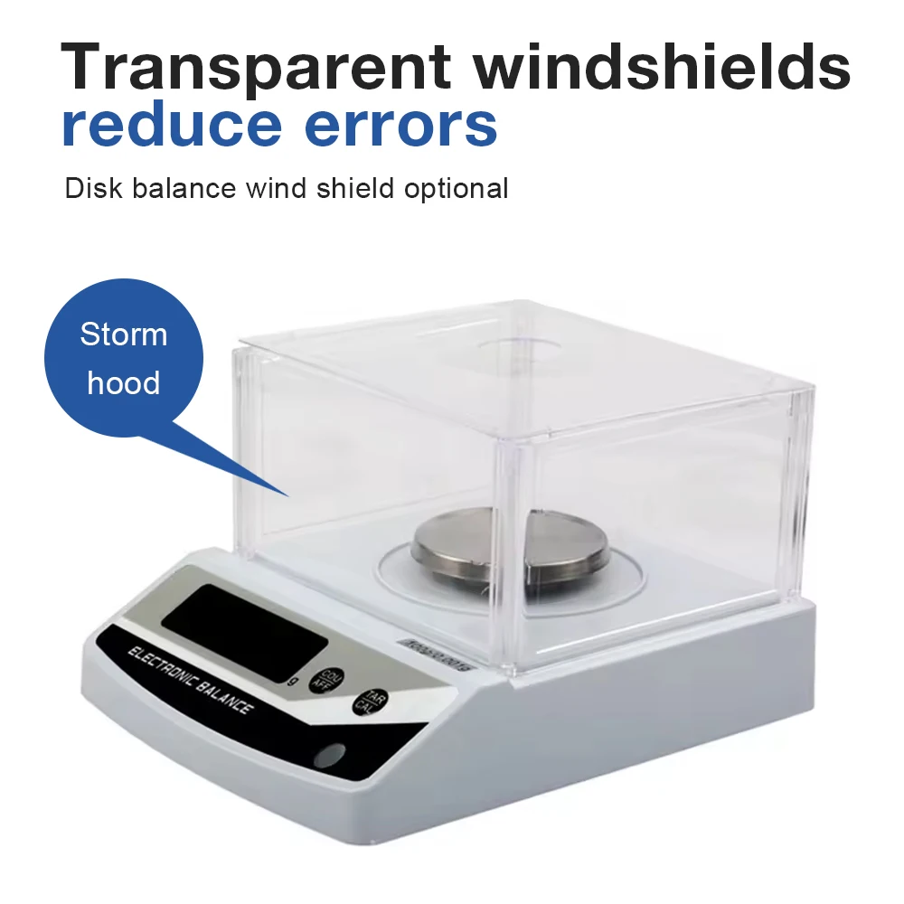 Digital Electronic Balance Scale with Windproof Cover and High Precision