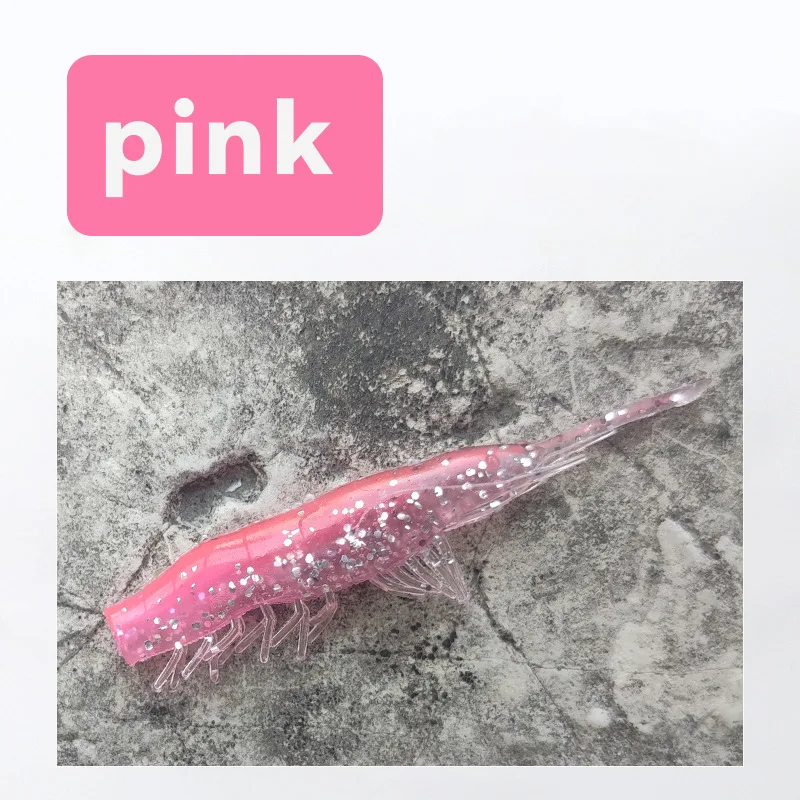 Appât Souple en Silicone pour Poisson Simulé, Adapté au Bar