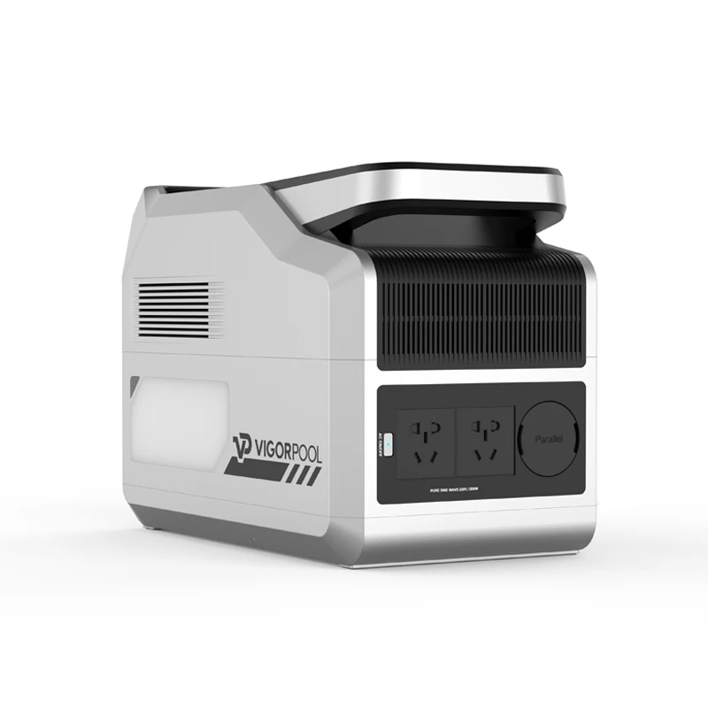 

1280wh(400000mah) Capacity Portable Solar Generator 220v/1200w Pure Sine Wave Ac Outlet Lifepo4 Battery Power Station
