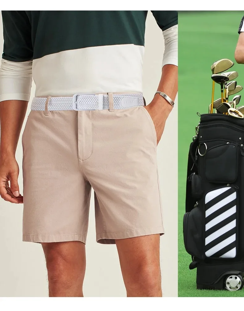 Golf Gürtel Männer und Frauen Neue Sommer Leinwand Gewebt Freizeit Sport Elastische Joker Erweiterte Bund – Detail 12