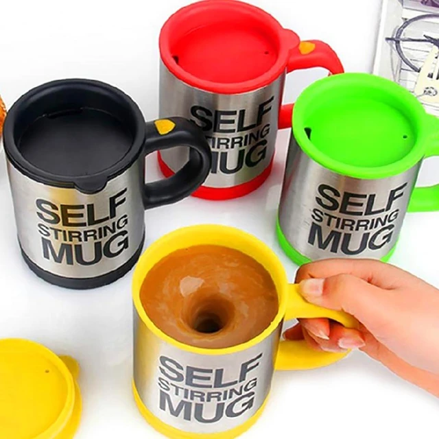 The Lazy Man Self Stirring Mug - Gadgets, Gifts and Games