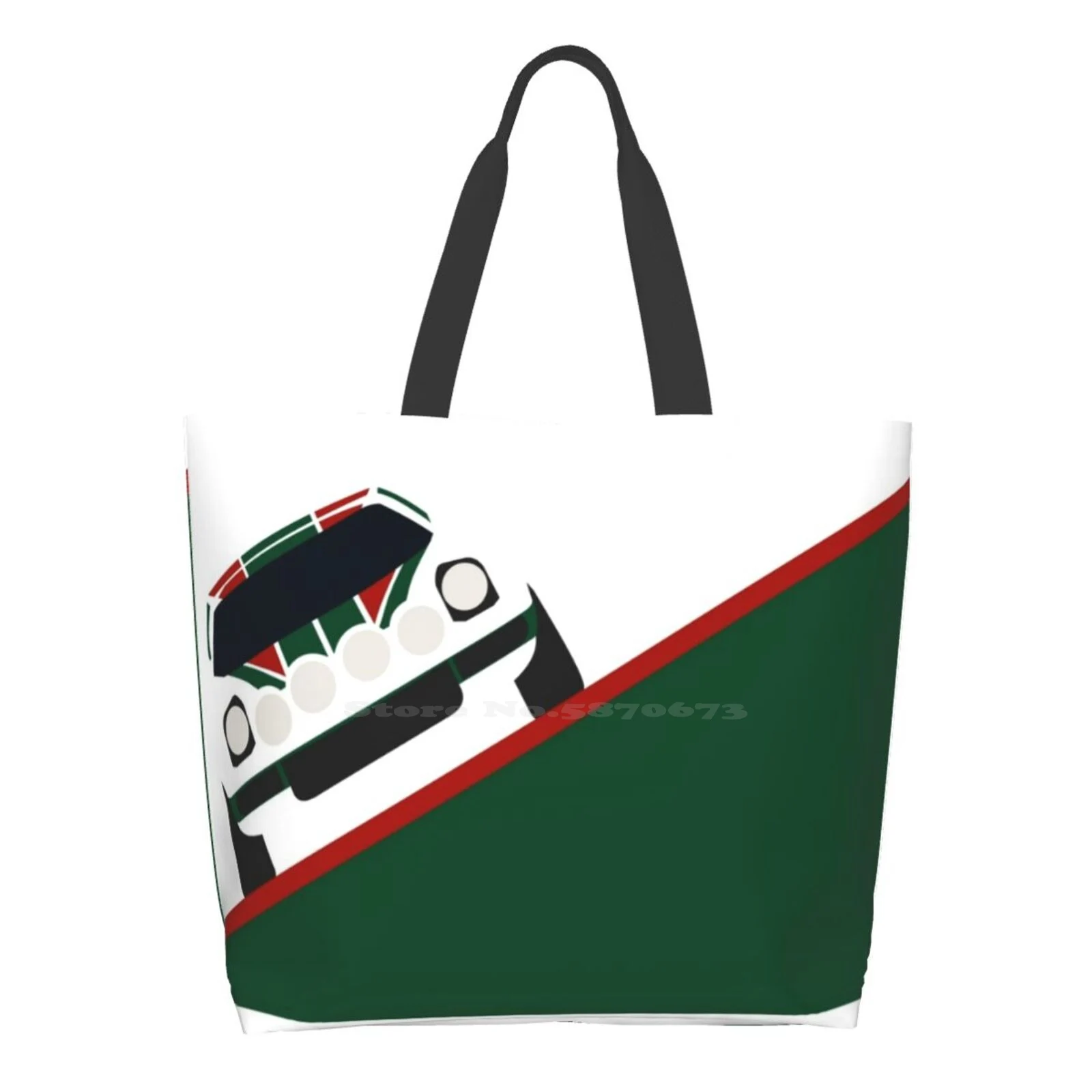 Lancia Stratos Borse Firmate Shopping Tote Lancia Stratos Rally Car Rally Car Wrc