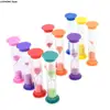 1/2/3 Minute Colorful Hourglass Sandglass Sand Clock Timers Sand Timer Shower Timer Tooth Brushing Timer Children Home Decors 2