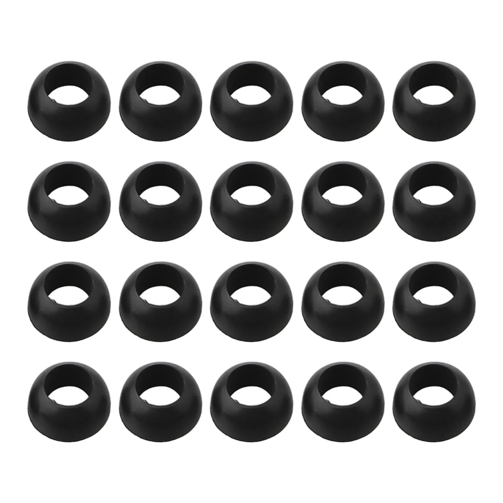 Rubber Bull Nose Rubber BBQ Bottle Gas Seal Dome Shaped O Ring Gas LPG Regulator Household Merchandises 20pcs