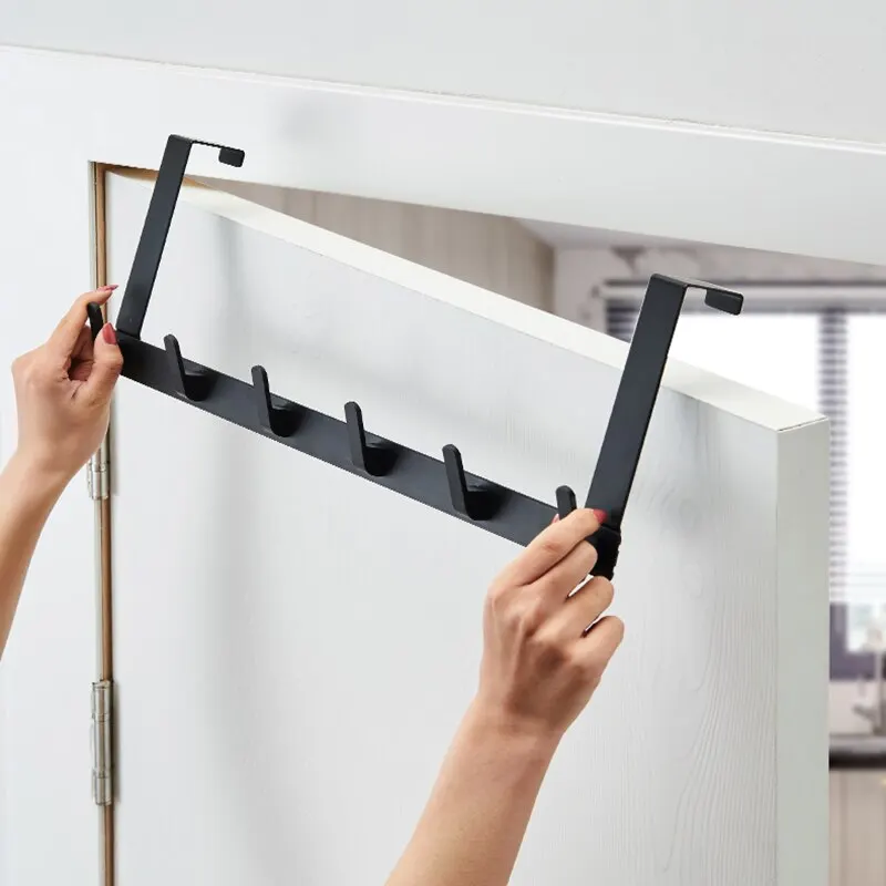 Over-the-Door 5-Hook Organizer Rack 4