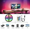 RGB 5050 LED Strip Light Remote App Control TV Led Backlight Flexible Ribbon Tape USB 5V Led Light for PC Gaming Room Decoration 5