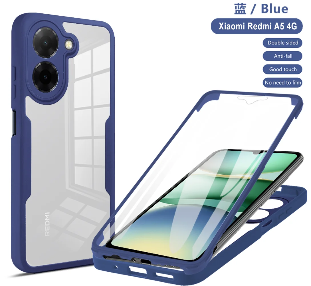 360 Full Cover Screen Protection Shockproof Phone Case