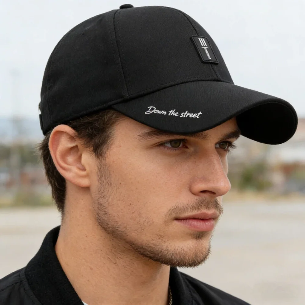Hochwertige modische Baseballkappe für Herren, Outdoor-Anglerkappe, Sportmütze, Freizeitkappe für Männer im Sonderangebot – Detail 4