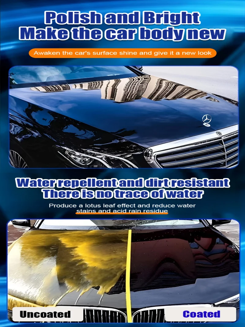 Car Nano Coating Liquid Multipurpose Car Care All-purpose Spray Waxing Body Agent car polishing spray
