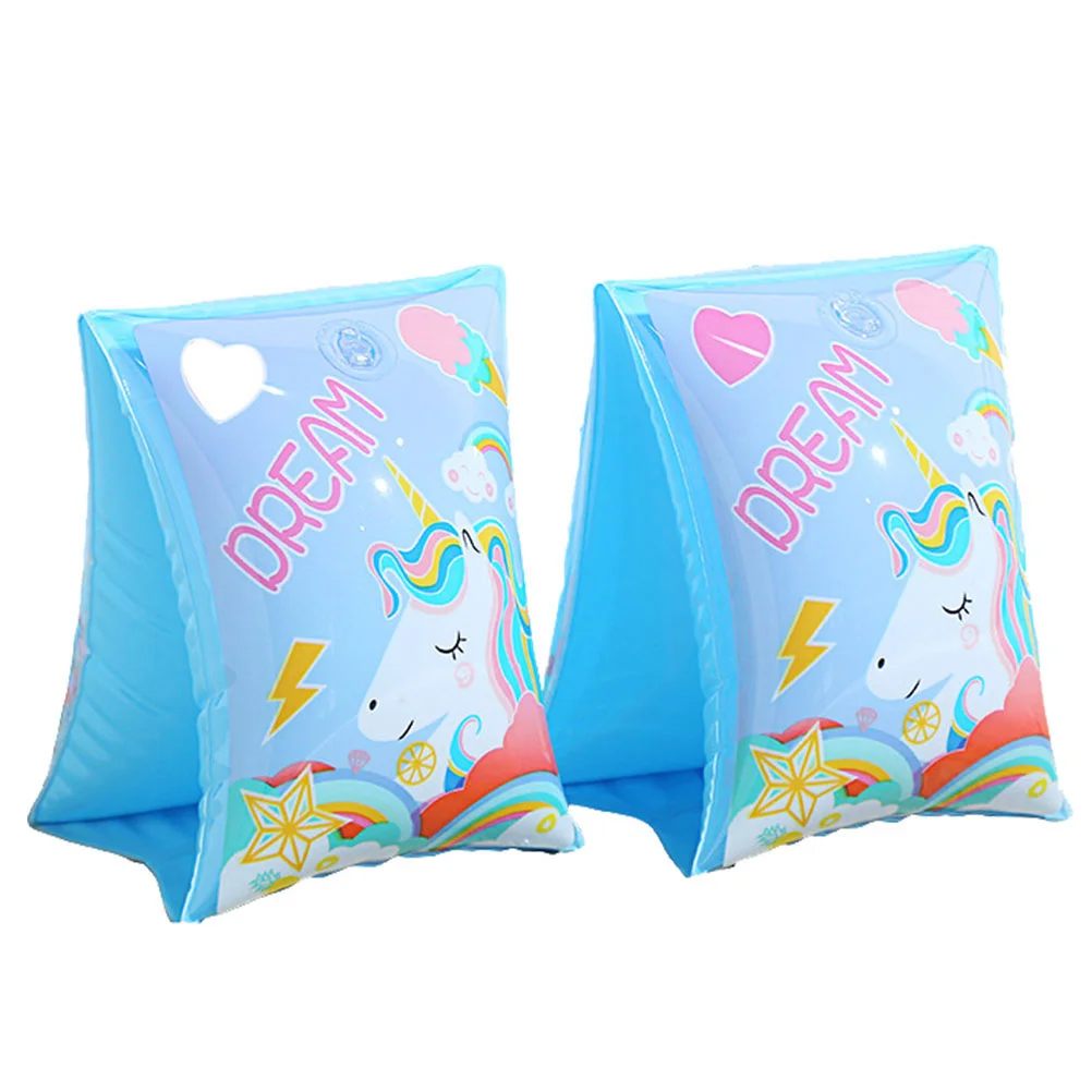 

Inflatable Kid Swimming Float Floating Sleeves Toy Arm Bands Unicorn Floatation Rings for Kids