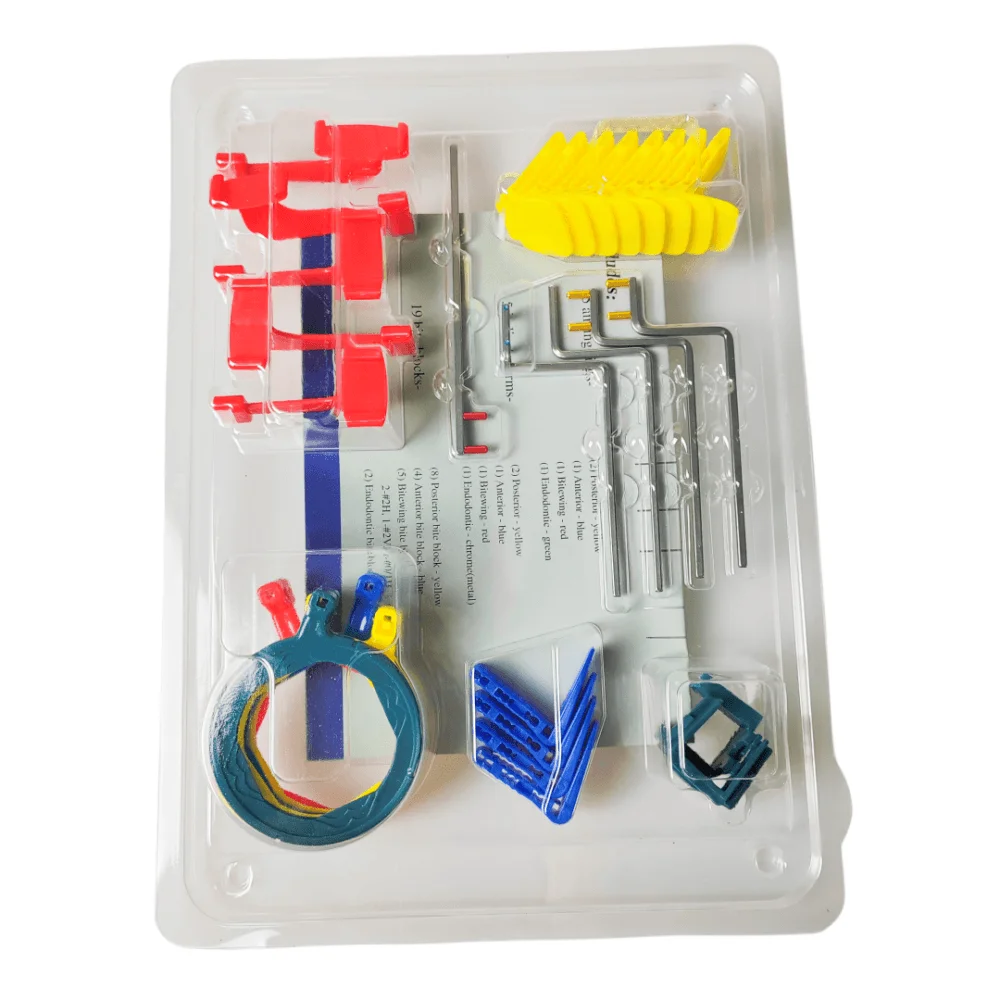 Dental X-Ray Film Positioning System - XCP Posterior Holder With Aiming Ring & Bite Block