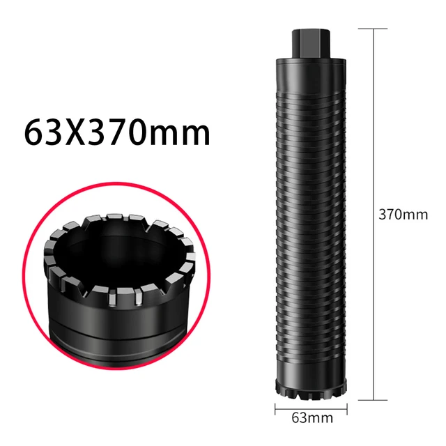 Punta Diamantata Per Trapano - 22mm X 300mm - Per Calcestruzzo, Mattoni E Granito - Foto 4