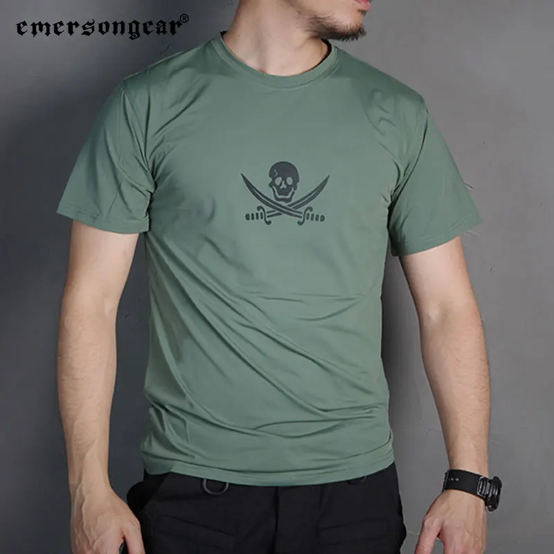 Emersongear Tactical Aborbent Sweat Perspiration Shirt F TYPE Wicking T-Shirt Shorts Sleeve Combat Sports Outdoor Hiking FG combat shirts