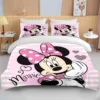 Minnie Mouse Bedding Sets Soft Comforter Cover Bed Cover Duvet Cover Pillow Case 2-3 Pieces Sets Bedroom Decoration 1