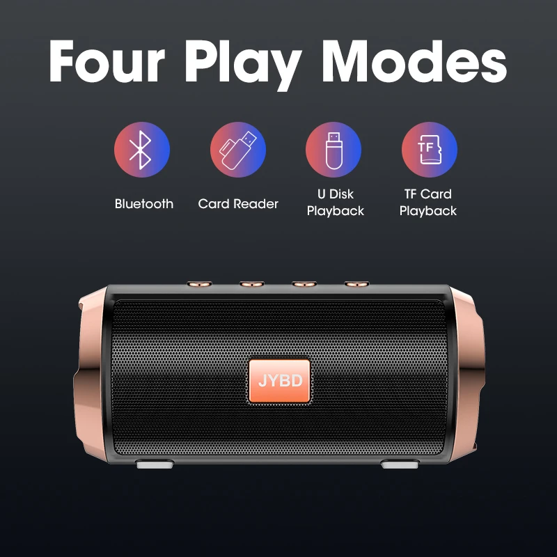 Powerful Bluetooth Speaker Bass Wireless 9D Stereo Sound Bar Subwoofer Waterproof Box Support TF TWS USB Flash Drive |