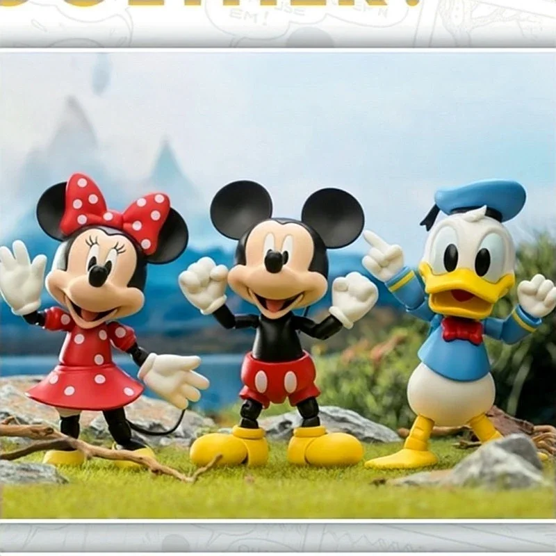 

Новый продукт [52 игрушки] Disney Микки и друзья, шарнирная Подвижная кукла Дональд Дак, подарочный набор ручной работы, доступен 22 ноября, подарок