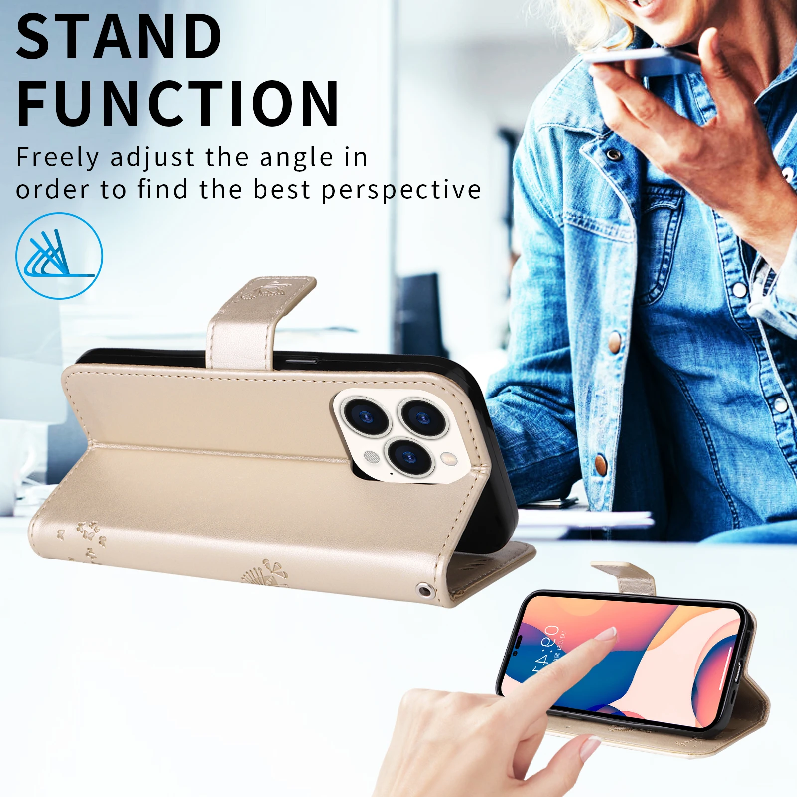 Shockproof Wallet Phone Case with Enhanced Durability and Protection
