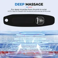 Electric Heating Hand Massager EMS Wrist Guard 12 Modes Wrist Hot Compress Wristband for Carpal Tunnel Muscle Fatigue Relief 3
